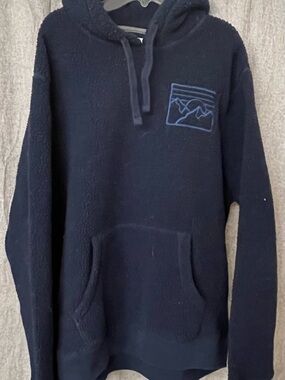 Old Navy Navy Fleece Jacket